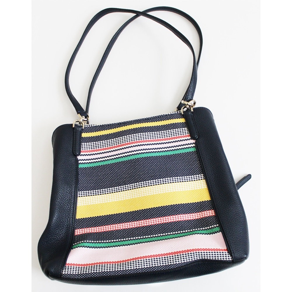 Authentic Kate Spade Jackson boardwalk stripe shoulder bag - Picture 3 of 10